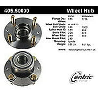 Centric 405.44005E Rear Wheel Hub and Bearing Assembly Centric 405.44005E Rear Wheel Hub and Bearing Assembly